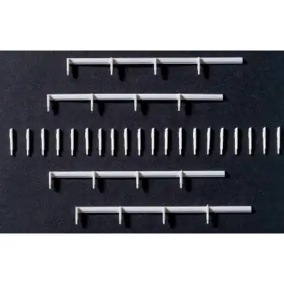 Più Venduto NOCH 60511 - guardrail stradale in scala 1:87 H0 da 100 cm