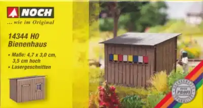 NOCH 14344 capanno apicoltura 4,7 x 3,0 cm in scala 1:87 Nuovo Arrivo
