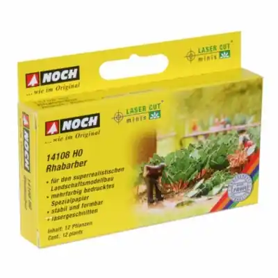 Compra Adesso NOCH 14108 piante di rabarbaro - 12 piante in scala 1:87