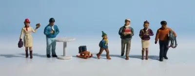 Solo Oggi NOCH 15926 SET PERSONAGGI: personaggi invernali mercatino 1/87