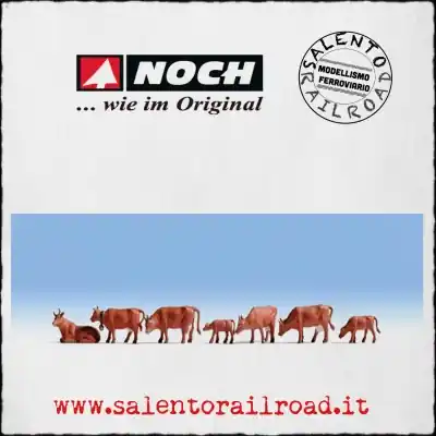 NOCH 15720 SET ANIMALI: mucche - 1/87 Compra Online
