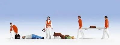 NOCH 15094 SET PERSONAGGI: personale medico - 1/87 Ultime Pezzi