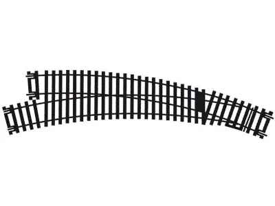 Scelto Dai Clienti HORNBY LIMA R8074 scambio in curva sinistro raggio 438 mm 1:87