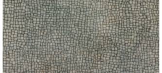 Promozione NOCH 56723 pavimento a pietre irregolari effetto realismo 25 x 12 cm in scala 1:87