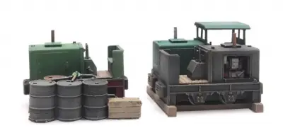 Compra Oggi Stesso ARTITEC 487.801.59 set di loco a scartamento ridotto adatte per carico su carri o piazzali in scala 1:87 H0