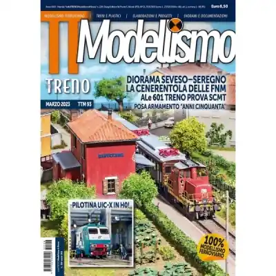 Rivista ferroviaria TUTTOTRENO Modellismo marzo 2023 numero 93 Nuova Collezione