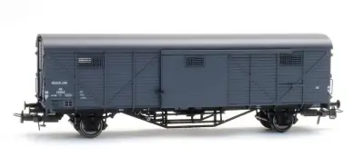 Affare ARTITEC 20.311.04 carro merci chiuso NS ‘Hongaar‘ livrea grigio in scala 1:87 H0