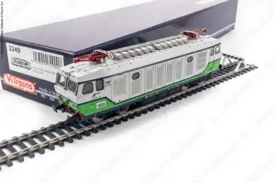 Vitrains 2249 - H0 1:87 - locomotiva FNM E 520-01 "Tigrotto" in livrea grigio e verde Ultima Occasione