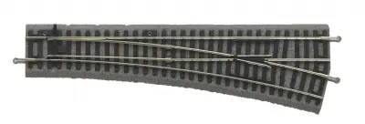 A Buon Prezzo Piko 55421 scambio manuale destro 15° con massicciata scala H0 1:87