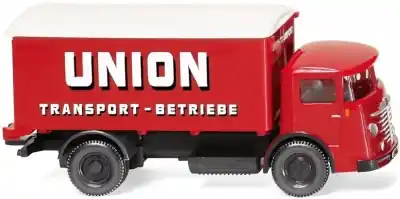 Wiking 047603 H0 1:87 - camion Koffer Lkw Bussing 4500 "UNION" Offerta Speciale