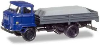 Herpa 307628 furgone IFA L60 cassonato aperto con carico coperto da telo - 1:87 H0 Di Tendenza