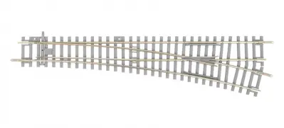 Piko 55171 - 1:87 H0 - scambio manuale destro con traversine in cemento 15° Offerta Del Giorno