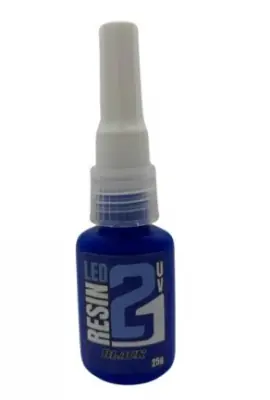 Spedito Oggi COLLE21 - Colla Resina nera Led Uv - resina uv per modellismo e il fai da te