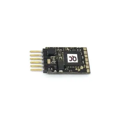 Ultimissimo Modello Almrose 10520 decoder digitale DCC Railcom con presa 6 pin diretta
