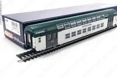 VITRAINS 3438 - H0 1:87 Carrozza a due piani “Casaralta” in livrea Trenord Epoca V Acquista Ora