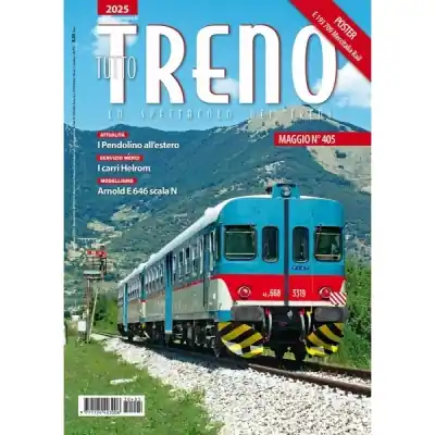 Pagamento Sicuro Rivista ferroviaria TUTTOTRENO numero 405 maggio 2025