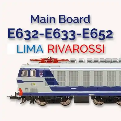 Bestseller Almrose 4-30108 main board next18 per Rivarossi FS E632 E633 E652 E653
