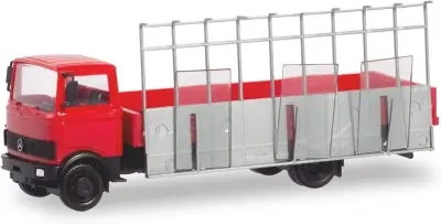 Herpa 094856 - 1:87 H0 - camion Mercedes-Benz LP 813 cassone aperto trasporto vetro Compra Online