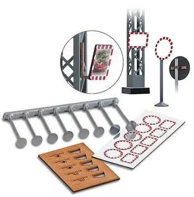 Ordina Subito Busch 1147 - 1:87 H0 - set di specchi per traffico stradale