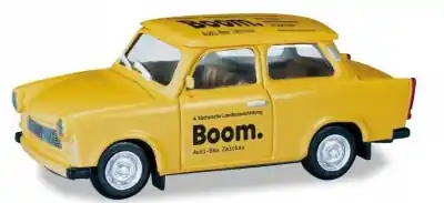 Direttamente Dal Produttore Herpa 430852 - 1:87 H0 - automobile Trabant 601 S gialla "Boom"