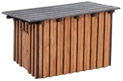 Noch 14362 - scala H0 1:87 - piccolo casotto in legno in kit di montaggio laser cut Economico