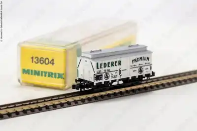 Più Venduto MINITRIX 13604 - N 1:160 - Carro merci DB chiuso "LEDERER" USATO