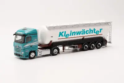 Herpa 315494 - 1:87 H0 - camion Mercedes-Benz Actros Aero SZ cisterna "Kleinwachter" Subito Disponibile