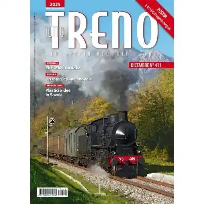 Rivista ferroviaria TUTTOTRENO numero 411 dicembre 2025 Nuova Collezione