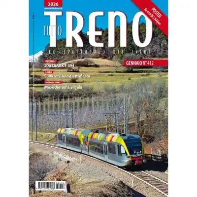 Ordina Subito Rivista ferroviaria TUTTOTRENO numero 412 gennaio 2026
