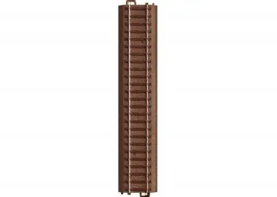Trix 62188 binario dritto codice 83 con massicciata lungo 188,2 mm Promo Stagionale