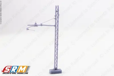 Quantità Limitata SR063v - N 1:160 - palo FS per linea aerea ferroviaria con innesto a magnete