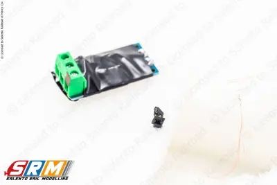 SRM_t4 - N 1:160 - segnale basso ferroviario "marmotta" funzionante a 3 led Must-Have