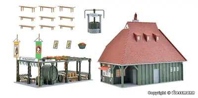 Occasione Vollmer 43680 - scala H0 1:87 - locanda per la festa del vino