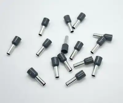 Prezzo Scontato Tergri4 - set di 15 pezzi terminale elettrico da 4 mm² grigio per cavo modellismo ferroviario