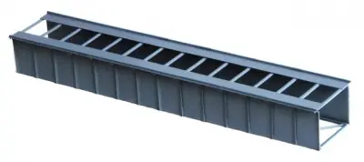 Hack 50750 - H0 1:87 - ponte ferroviario a singolo binario in metallo lungo 35 cm - T350 A Buon Prezzo