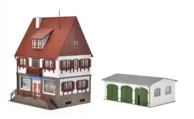 Vollmer 43763 - scala H0 1:87 - edificio stile Tedesco Stazione di Polizia Acquista Ora