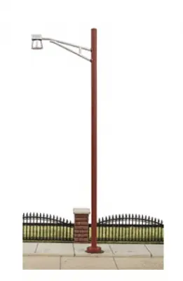 Brawa 5826 - H0 1:87 - lampione stradale a led in stile US alto 12 cm Quantità Limitata