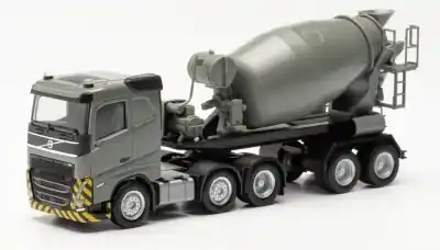 Miglior Prezzo herpa 316224 - H0 1:87 - camion Volvo FH GL FD betoniera di colore grigio