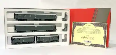 Spedito Oggi ACME 55363 H0 1:87 - set treno FS "Celerone" per posta e pacchi anni ‘70 in livrea grigio ardesia