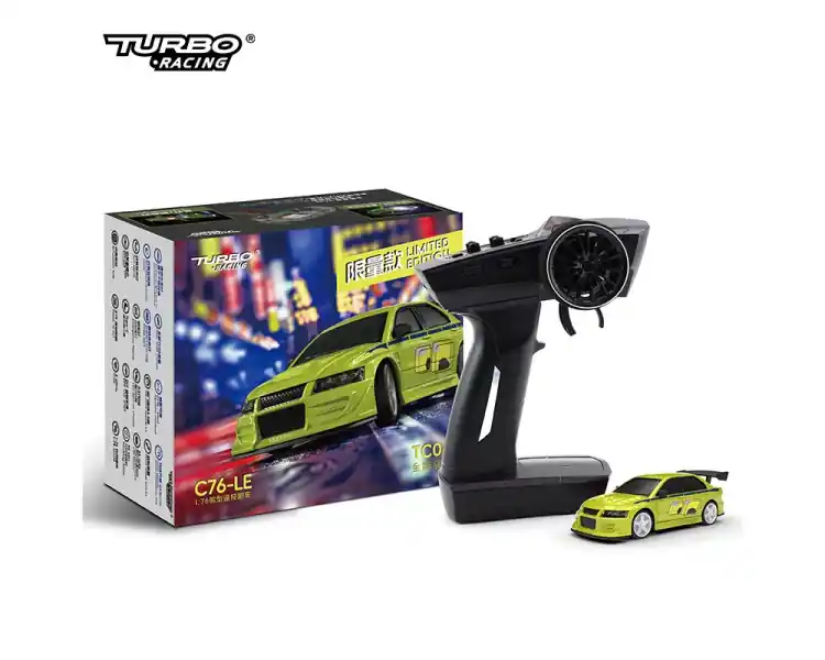 Nuova Collezione MICRO AUTO SPORT C76 LIMITED EDITION RC 1/76 RTR 2,4GHZ