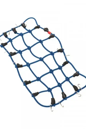 RETE ELASTICA 190X120MM BLOCCAGGIO MERCE SCALER 1/10 Spedito Oggi