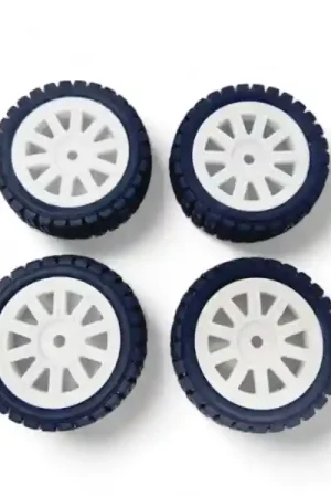 COPPIA GOMME RALLY INCOLLATE SU CERCHIO 1/14 Promozione