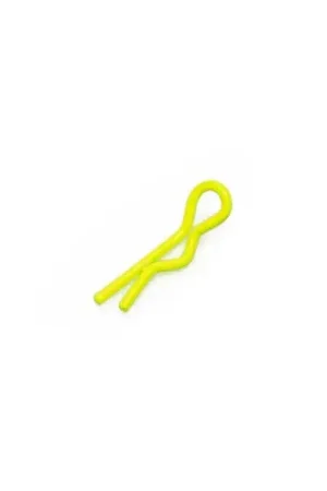 Quantità Limitata CLIPS CARROZZERIA 1/10 PIEGATE GIALLLO FLUO (10)
