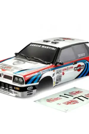 Promo Stagionale CARROZZERIA VERNICIATA 1/10 190MM LANCIA DELTA INTEGRALE 16V MARTINI