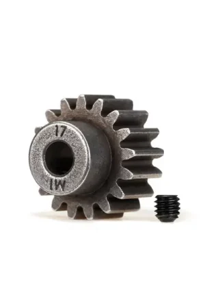 Reso Gratuito PIGNONE 17T MODULO 1 FORO 5MM. ACCIAIO