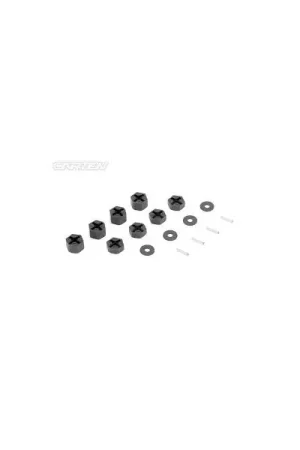 CARTEN SET ESAGONI RUOTE 12MM (5MM-8MM) Promozione Esclusiva