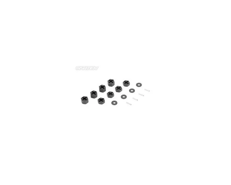 CARTEN SET ESAGONI RUOTE 12MM (5MM-8MM) Promozione Esclusiva