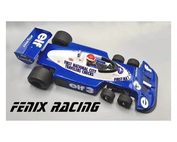 Di Tendenza FENIX F1 70 CARROZZERIA TRASPARENTE TYRREL 6 RUOTE