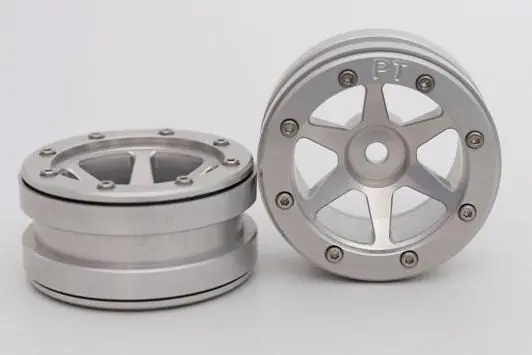 Nuova Collezione Beadlock Wheels PT-Distractor Silver/Silver 1.9 (2 pcs)?