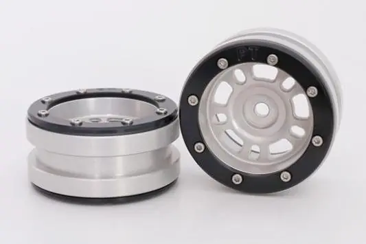 Beadlock Wheels PT-Distractor Silver/Black 1.9 (2 pcs)? Direttamente Dal Produttore